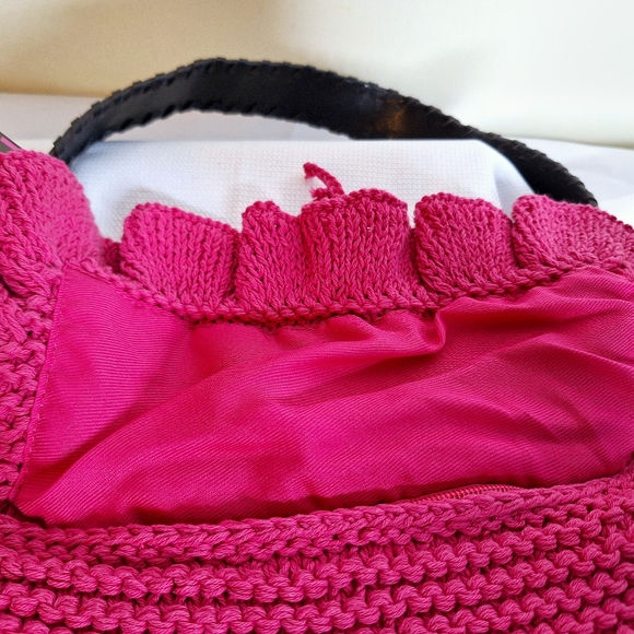 NWT Murval Paris brand " The Pearl One Knit Two" bohemian core bag. - Picture 6 of 11